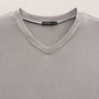 Cotton Cashmere Short Sleeve V Neck in Fog | James Perse Los Angeles