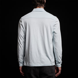 Knit Jersey Shirt in Baby Blue | James Perse Los Angeles