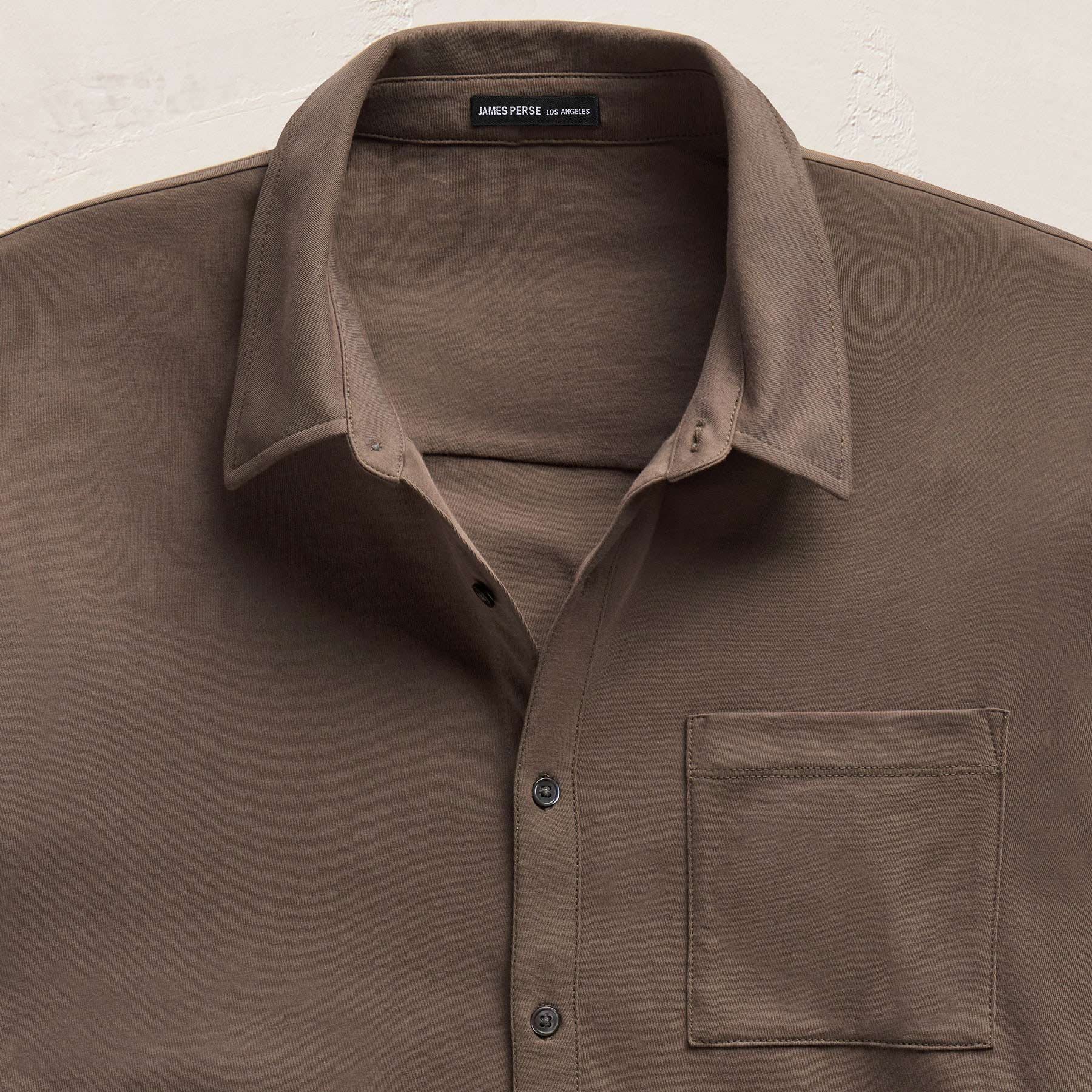 Clean Finish Jersey Shirt - Deep | James Perse Los Angeles