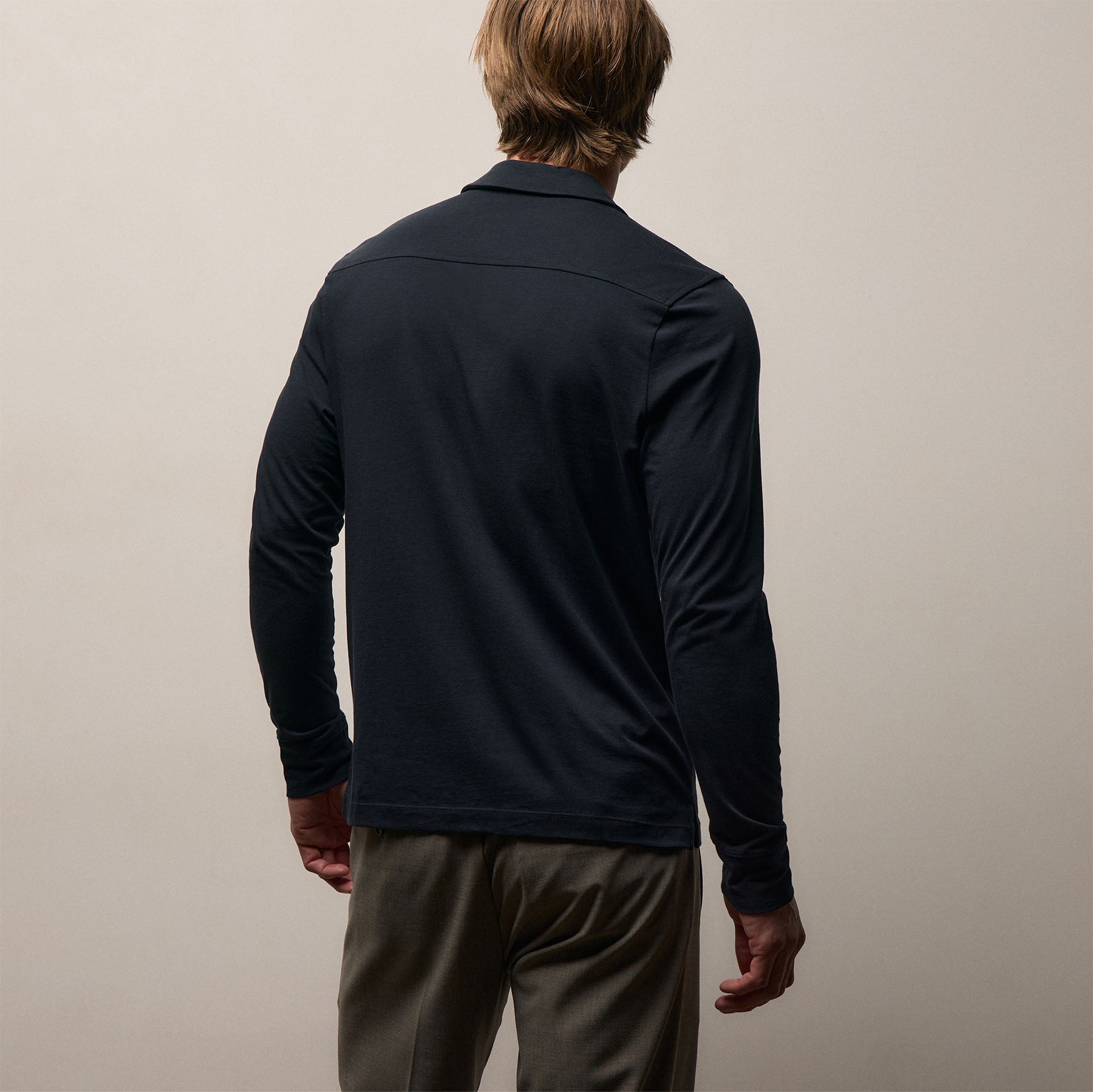 Clean Finish Jersey Shirt in Deep | James Perse Los Angeles