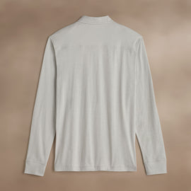Clean Finish Jersey Shirt in Light Mist | James Perse Los Angeles
