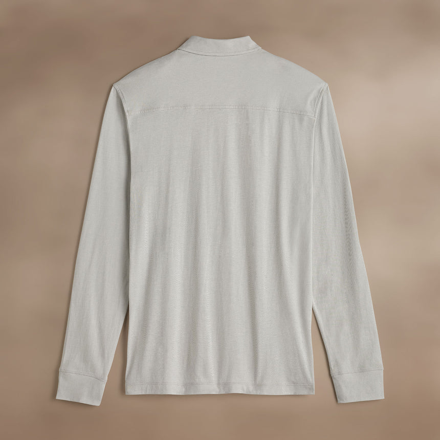 Clean Finish Jersey Shirt in Light Mist | James Perse Los Angeles