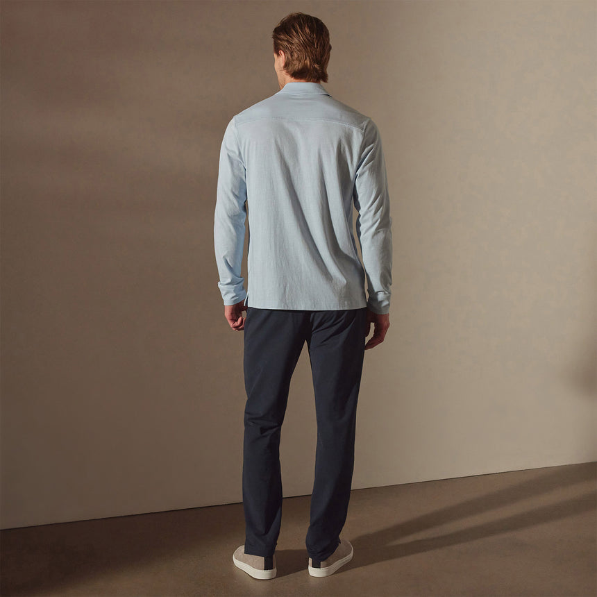 Knit Jersey Shirt in Open Sky | James Perse Los Angeles