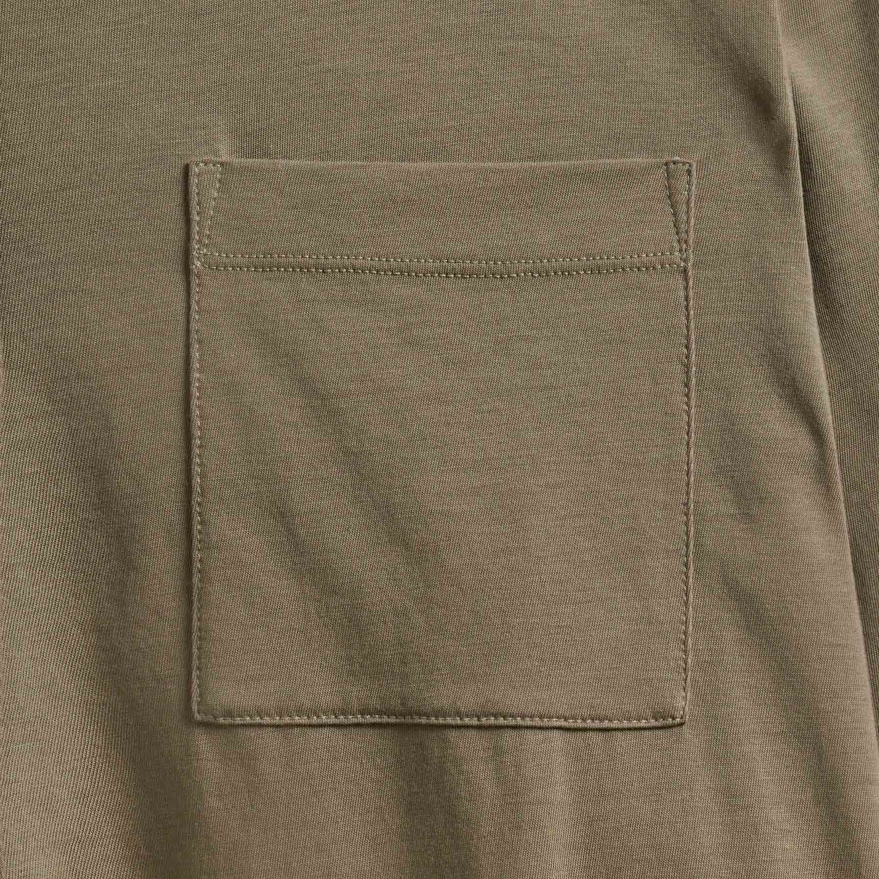 Clean Finish Jersey Shirt in Peet | James Perse Los Angeles