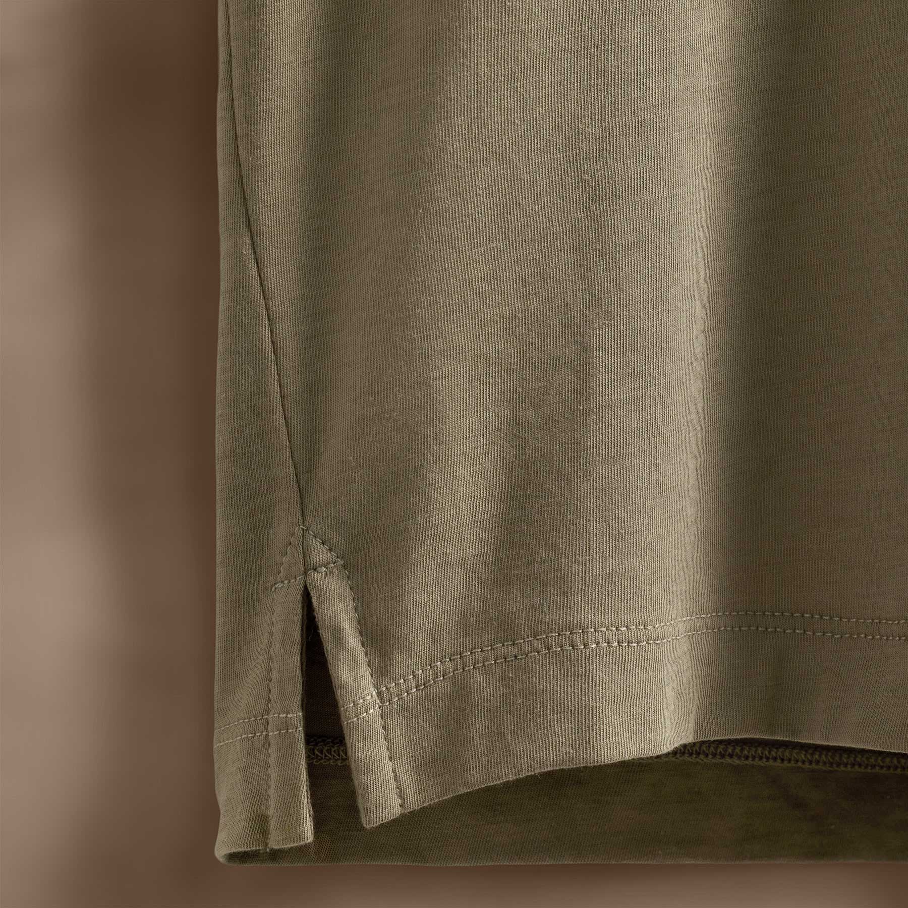 Clean Finish Jersey Shirt in Peet | James Perse Los Angeles