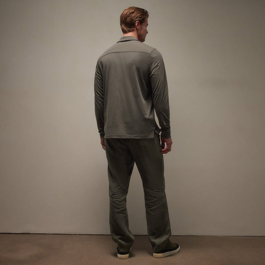 Clean Finish Jersey Shirt in Palm | James Perse Los Angeles