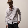 Clean Finish Jersey Shirt in White | James Perse Los Angeles