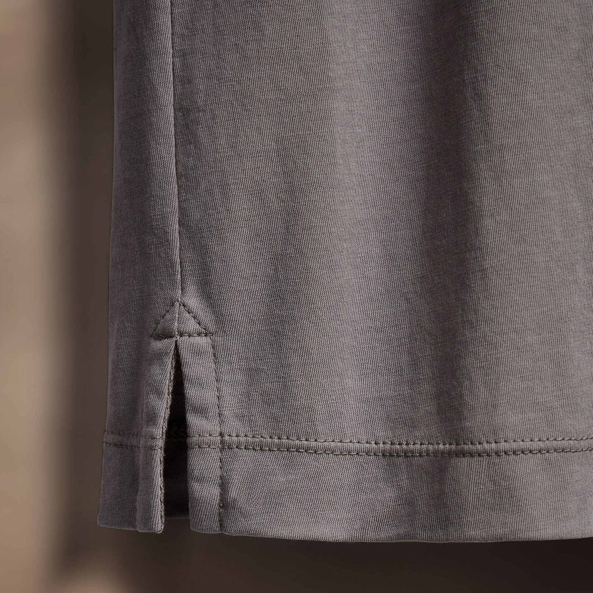 Clean Finish Jersey Shirt in Wolf | James Perse Los Angeles