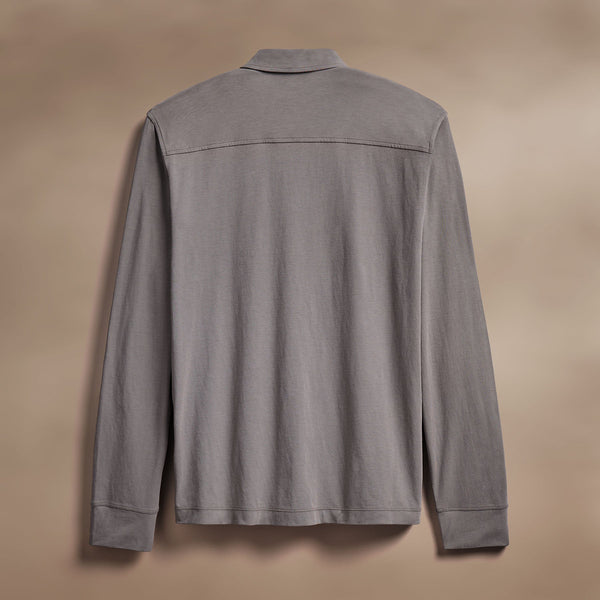 Clean Finish Jersey Shirt in Wolf | James Perse Los Angeles