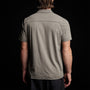 Clean Finish Short Sleeve Shirt in River Rock | James Perse Los Angeles