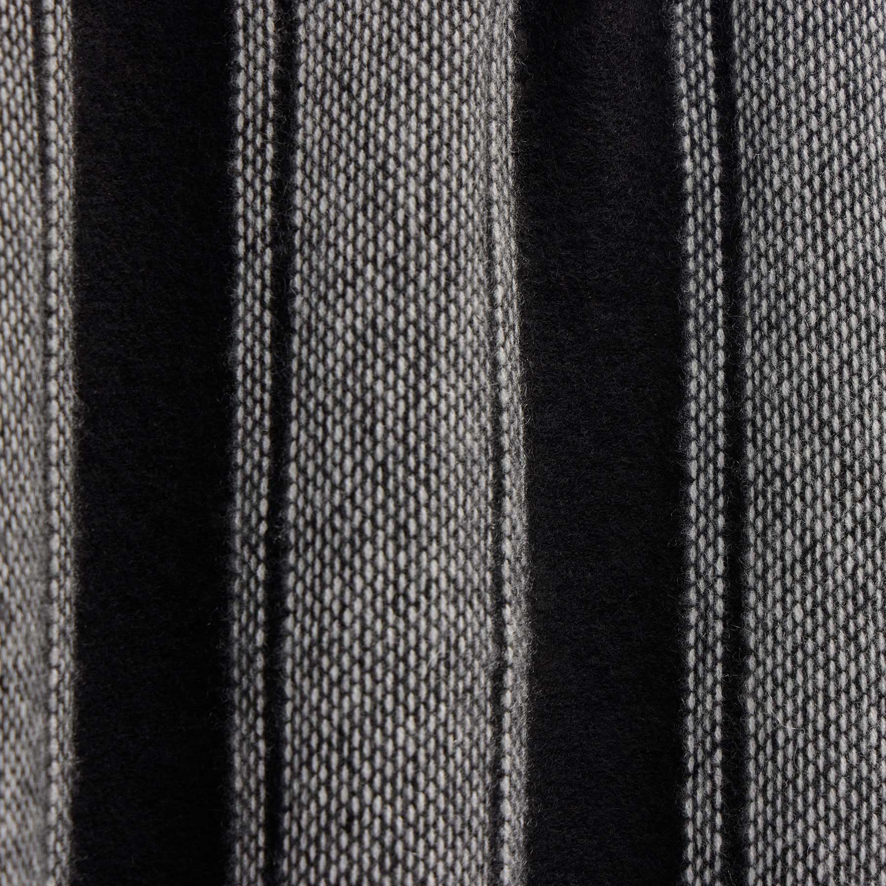 Mens Poncho in Black Stripe | James Perse Los Angeles FLAT