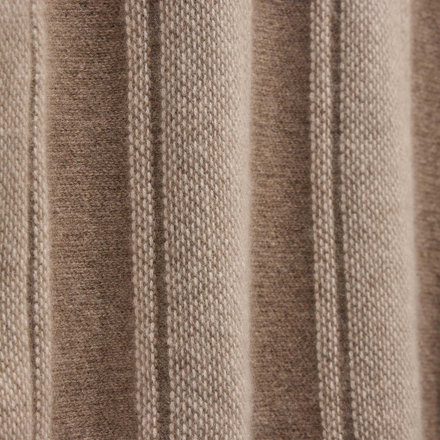 Mens Poncho in Natural Stripe | James Perse Los Angeles FLAT