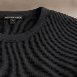 Mrcrzd Lts Mirco Thrml Long Sleeve Crew in Magma | James Perse Los Angeles