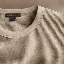 Mrcrzd Lts Mirco Thrml Long Sleeve Crew in Overcast | James Perse Los Angeles
