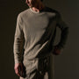 Mrcrzd Lts Mirco Thrml Long Sleeve Crew in Overcast | James Perse Los Angeles