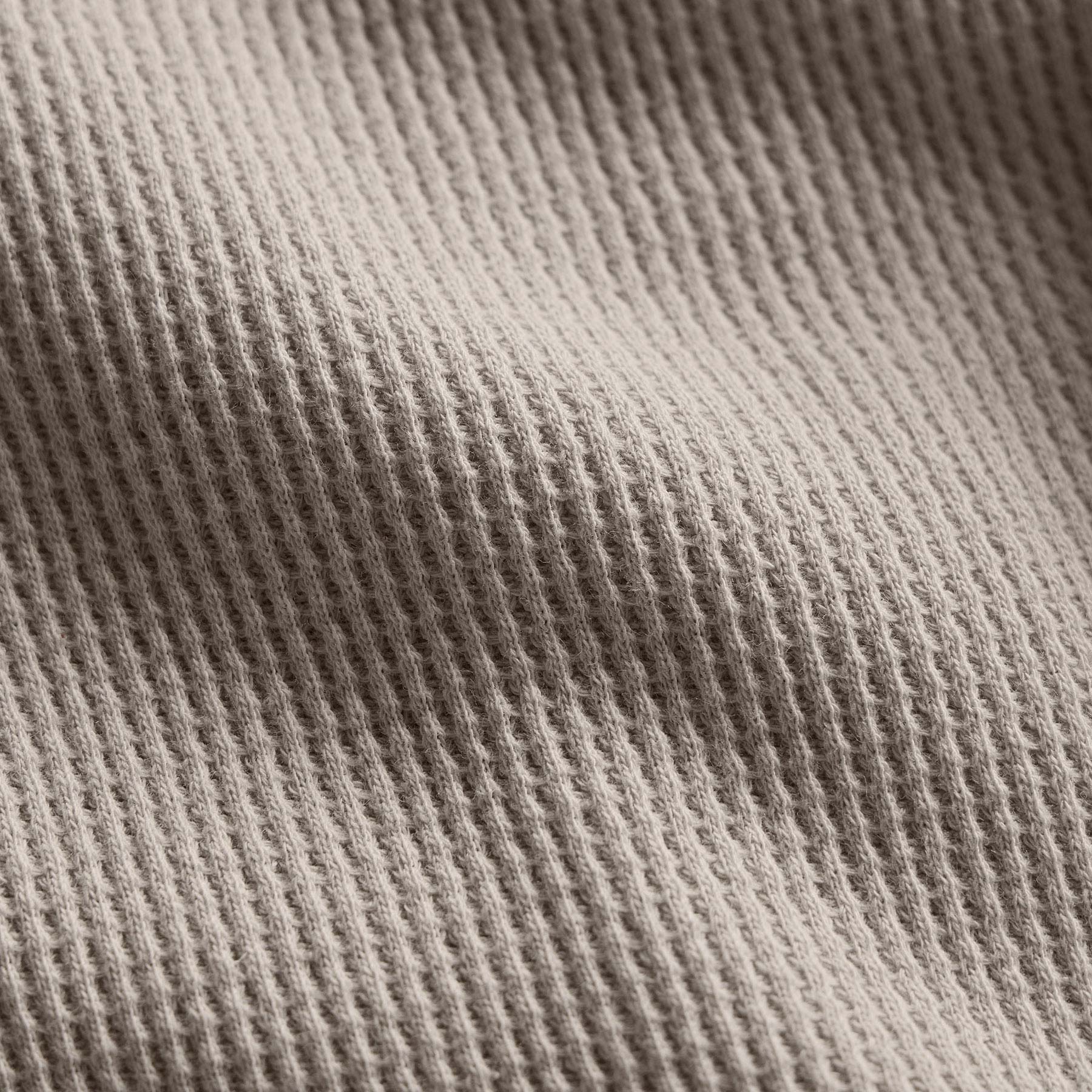 Cotton Linen Waffle Crew in Salt | James Perse Los Angeles