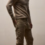 Cotton Moleskin 5 Pocket Pant in Light Khaki Pigment | James Perse Los Angeles