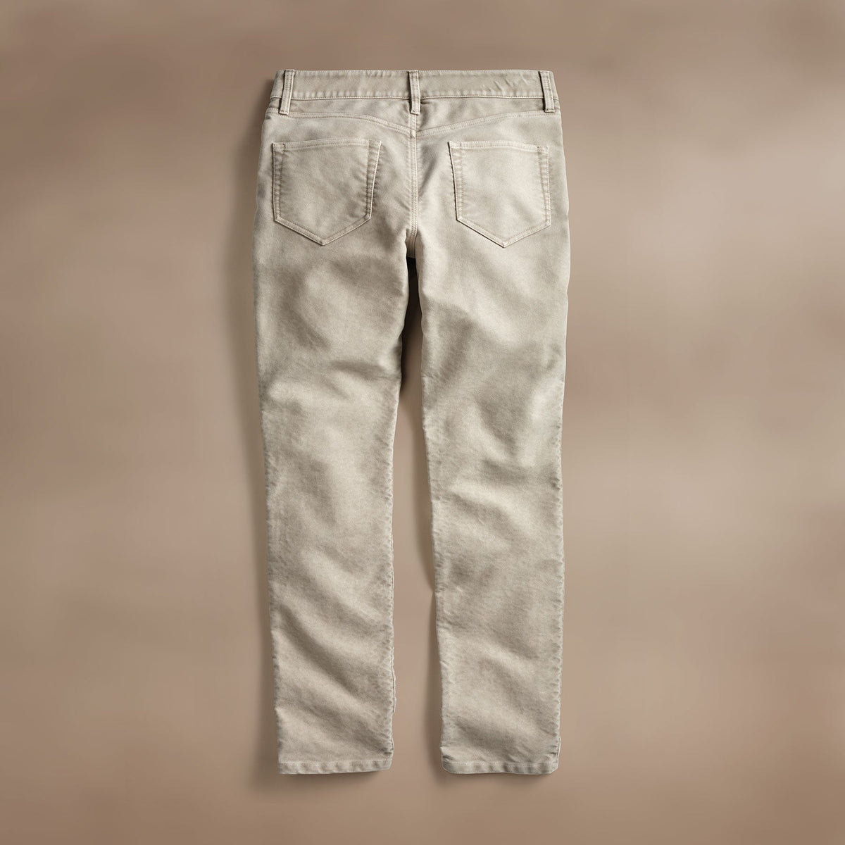 Woven Cotton Terry 5 Pocket  in Light Tan Pigment | James Perse Los Angeles