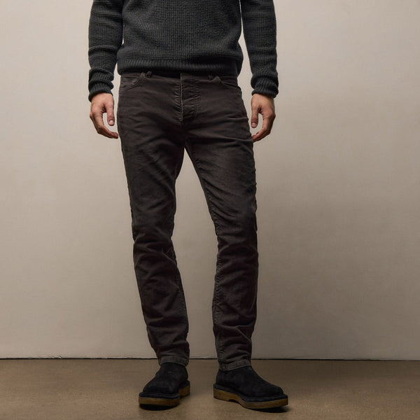 Cotton Moleskin 5 Pocket Pant in Magma Pigment | James Perse Los Angeles