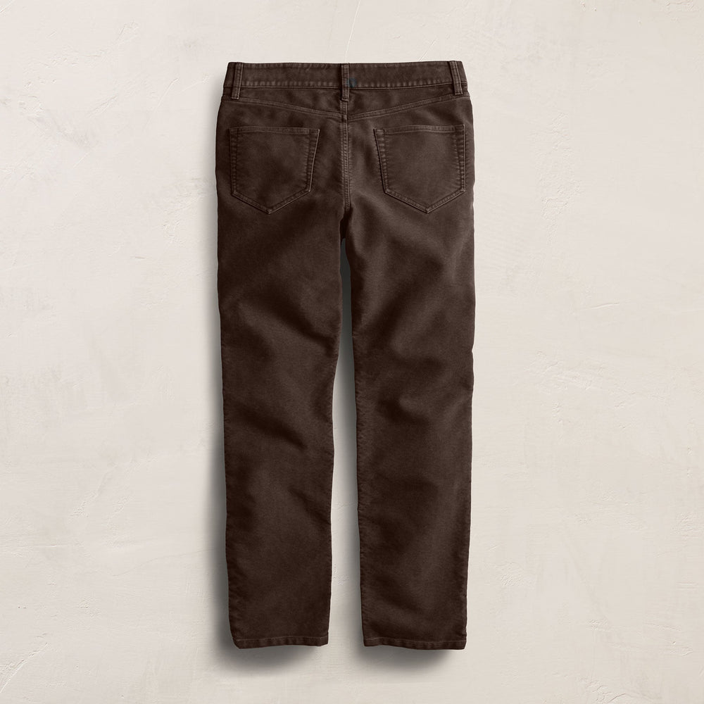 Cotton Moleskin 5 Pocket Pant in Porcupine | James Perse Los Angeles FLAT