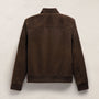 Cotton Moleskin Flight Jacket in Porcupine | James Perse Los Angeles