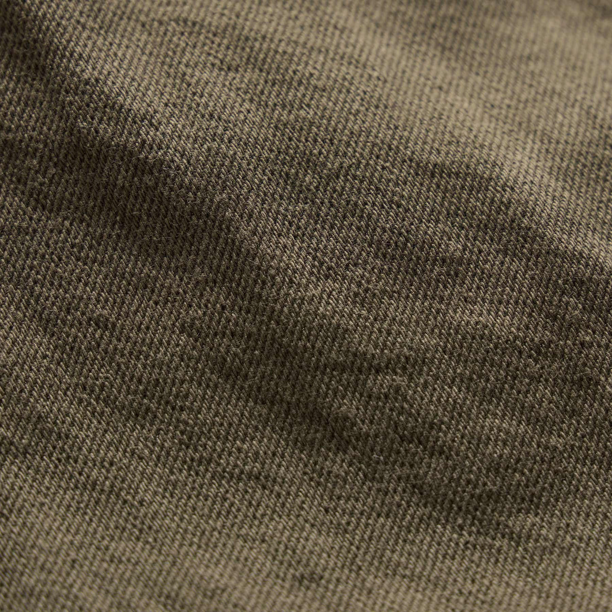 Cotton Metal Twill Pant - Army Green