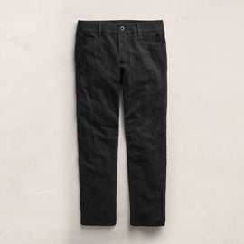 Cotton Metal Twill Pant - Black
