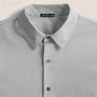 Slim Fit Stretch Poplin Shirt in Grey Sky | James Perse Los Angeles