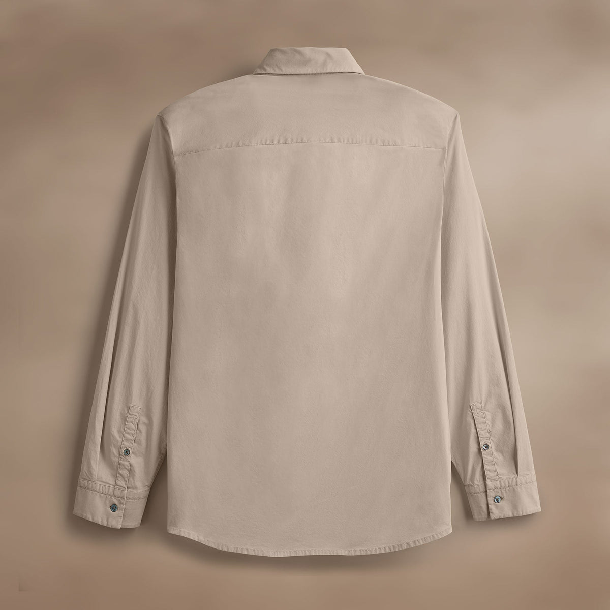 Slim Fit Stretch Poplin Shirt in Overcast | James Perse Los Angeles
