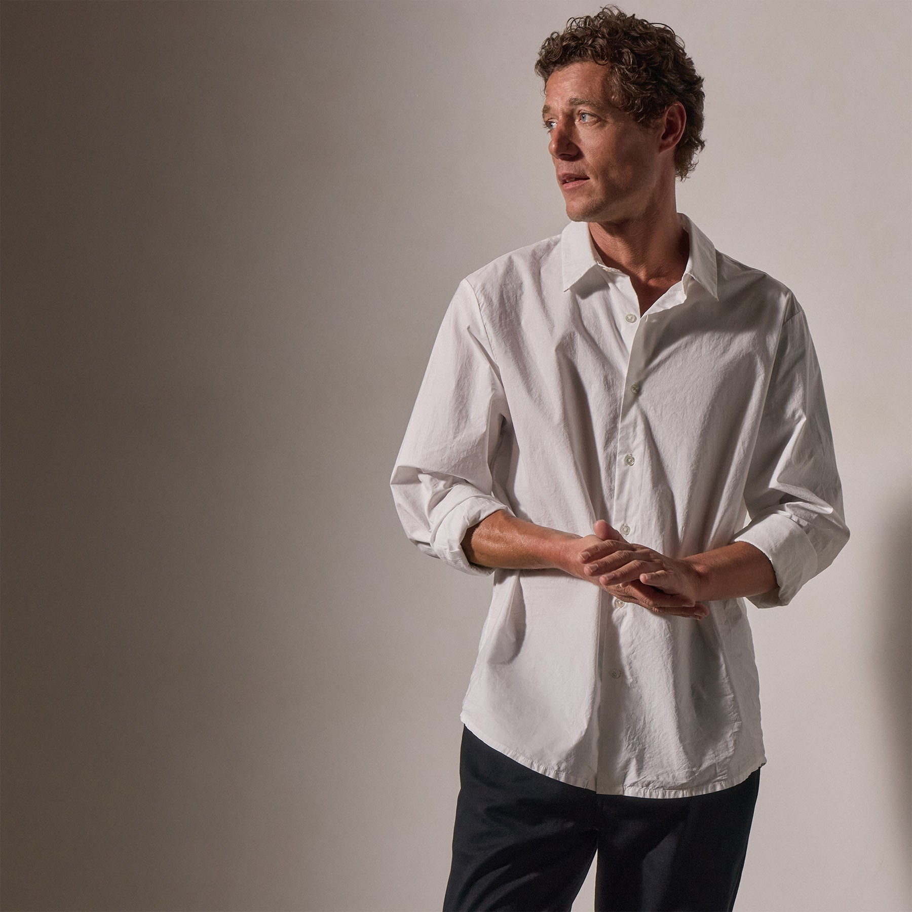 Stretch Poplin Shirt