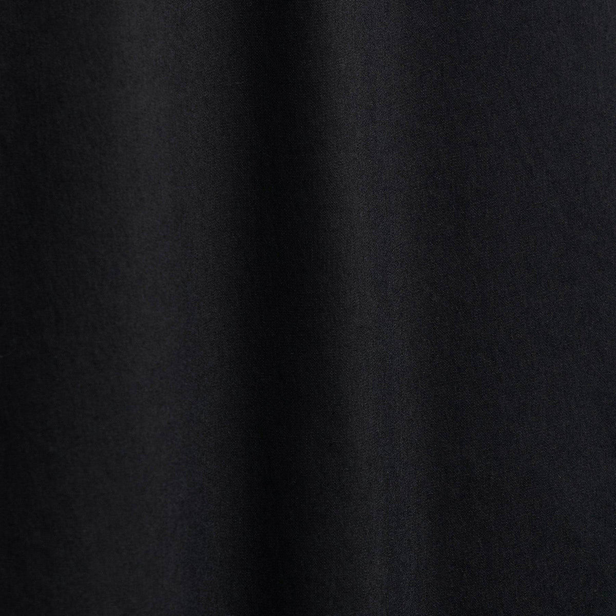 Zip Up Shirt in Black | James Perse Los Angeles