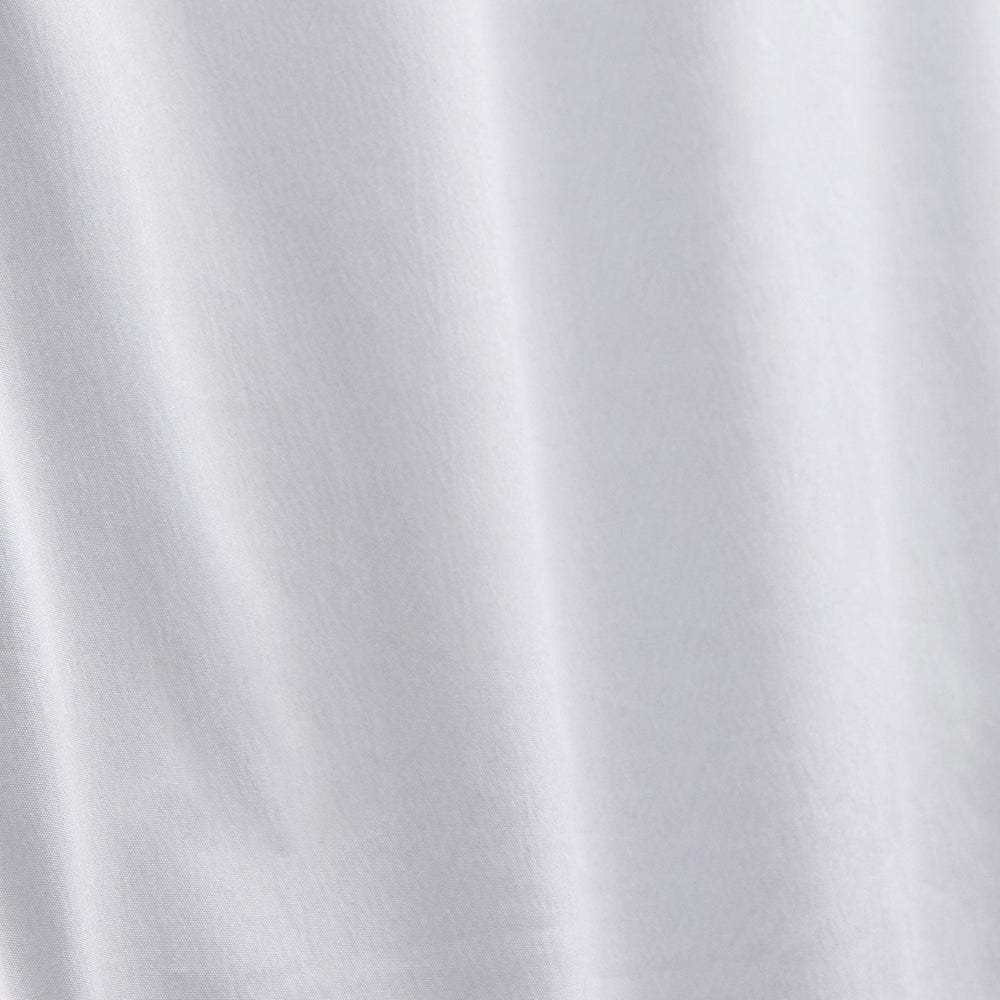 Zip Up Shirt in White | James Perse Los Angeles FLAT