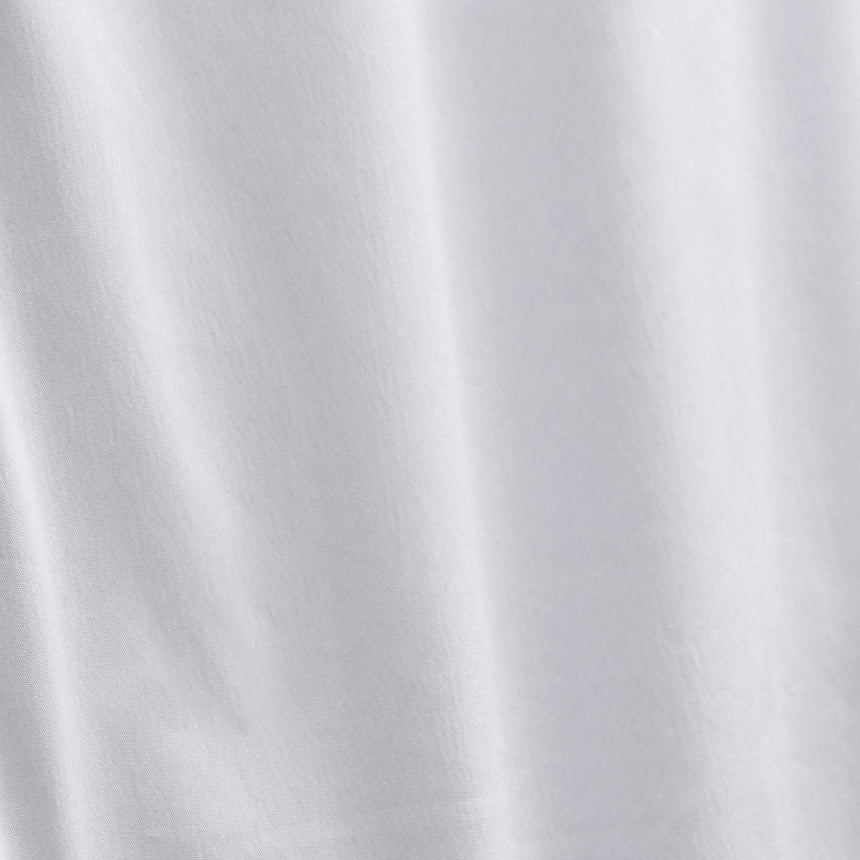 Zip Up Shirt in White | James Perse Los Angeles FLAT