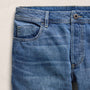 Classic Linen Denim Pant in Medium Wash | James Perse Los Angeles