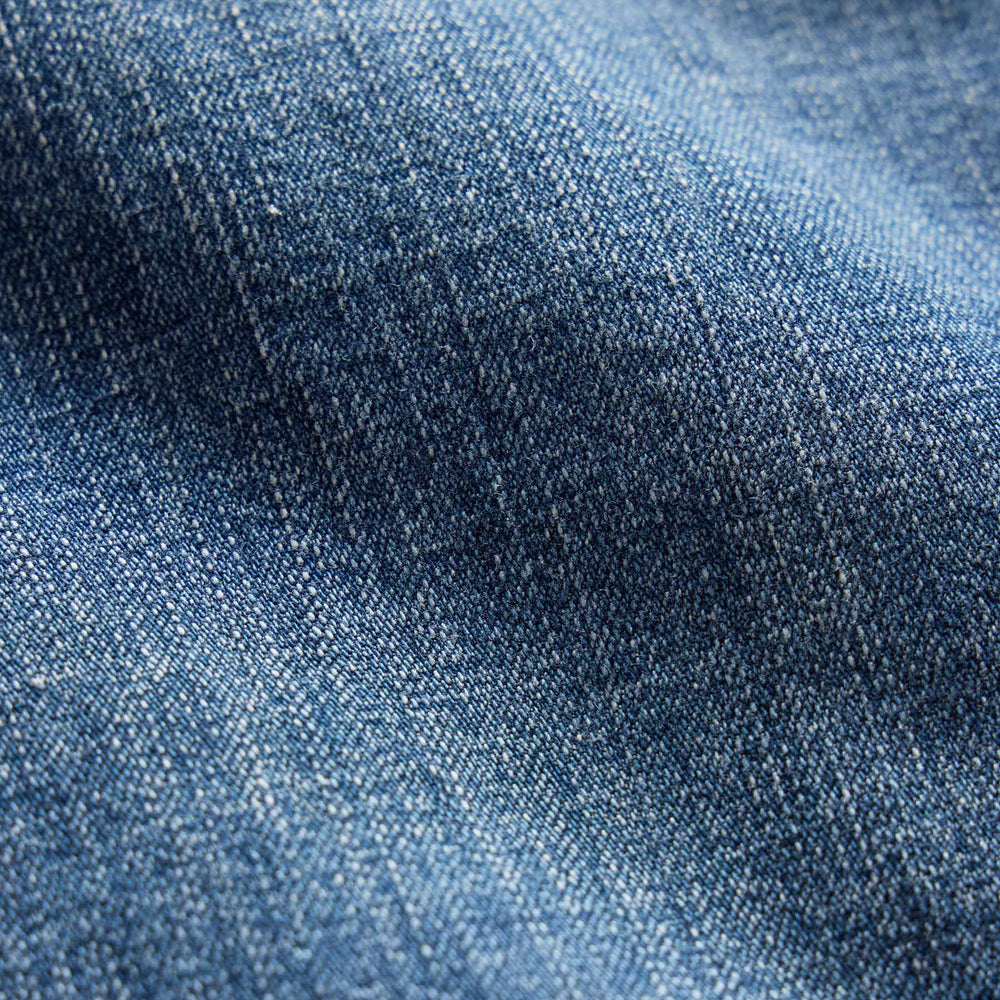 Classic Linen Denim Pant in Medium Wash | James Perse Los Angeles