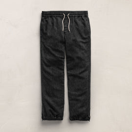 Men'S Denim Jogger in Black Wash | James Perse Los Angeles