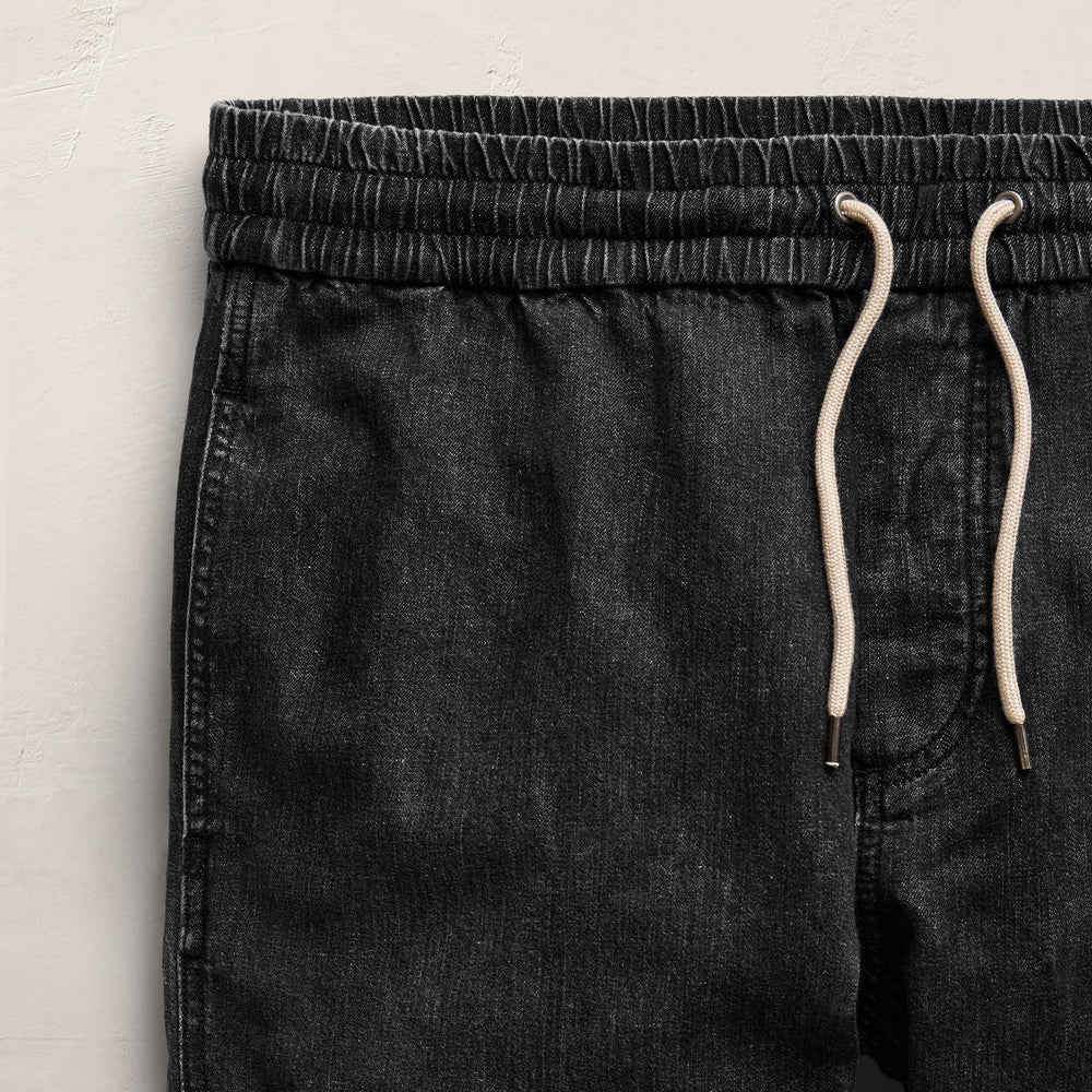 Men'S Denim Jogger in Black Wash | James Perse Los Angeles