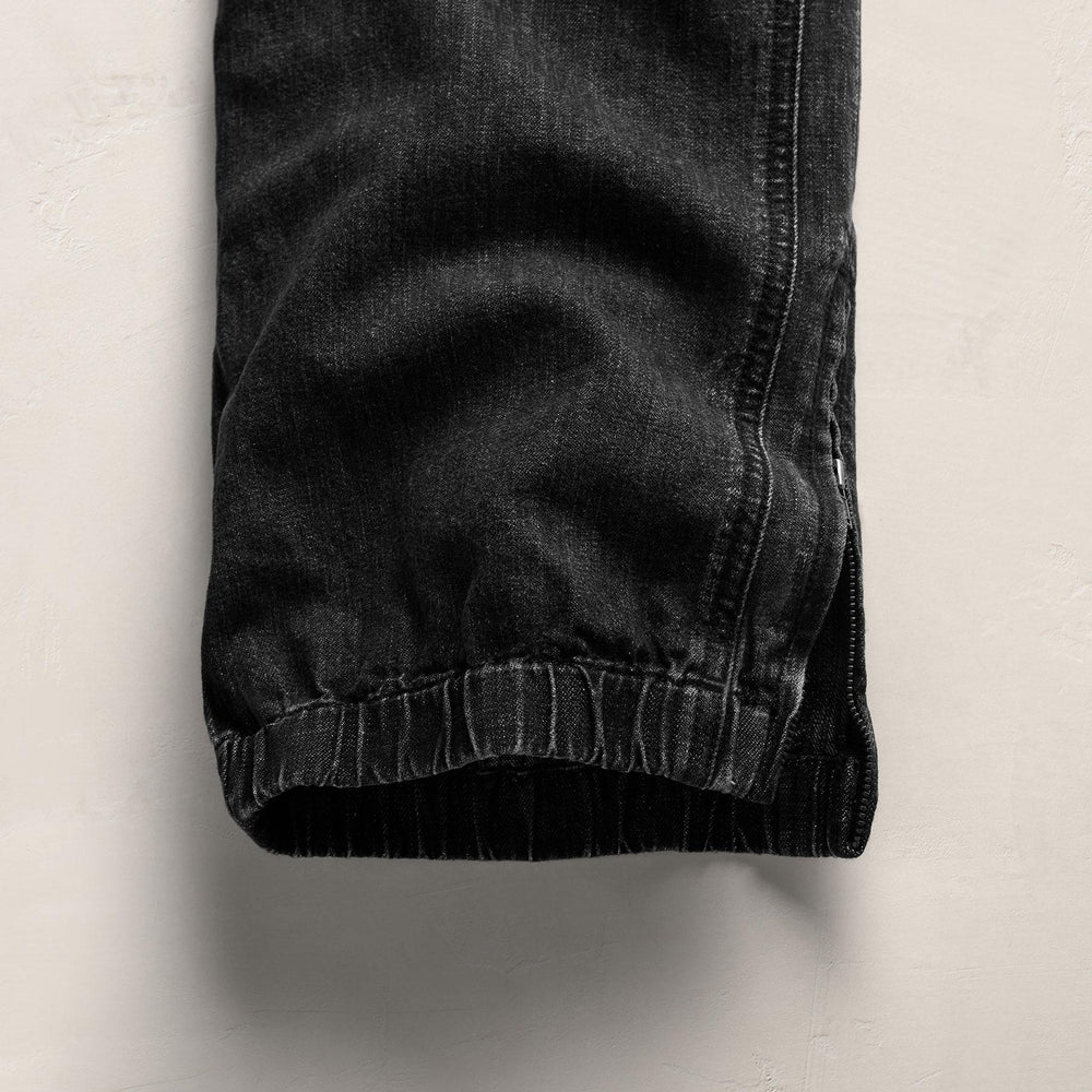 Men'S Denim Jogger in Black Wash | James Perse Los Angeles