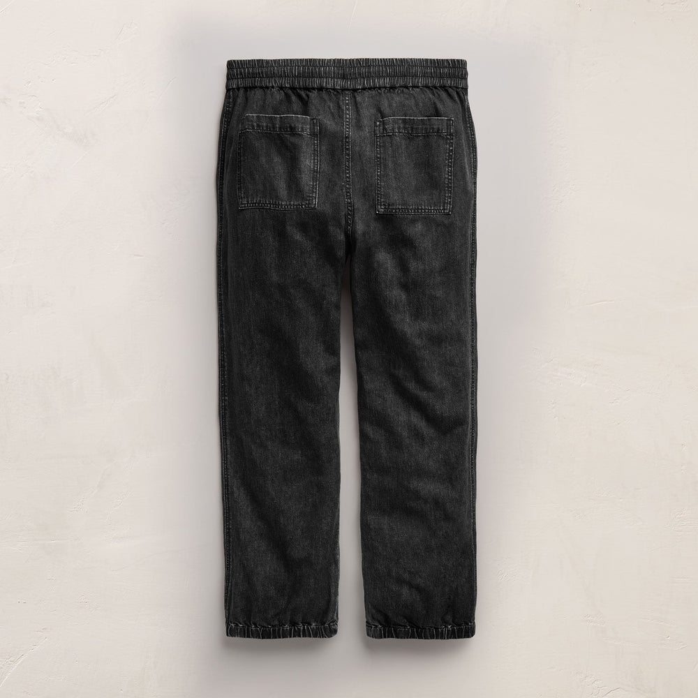 Men'S Denim Jogger in Black Wash | James Perse Los Angeles
