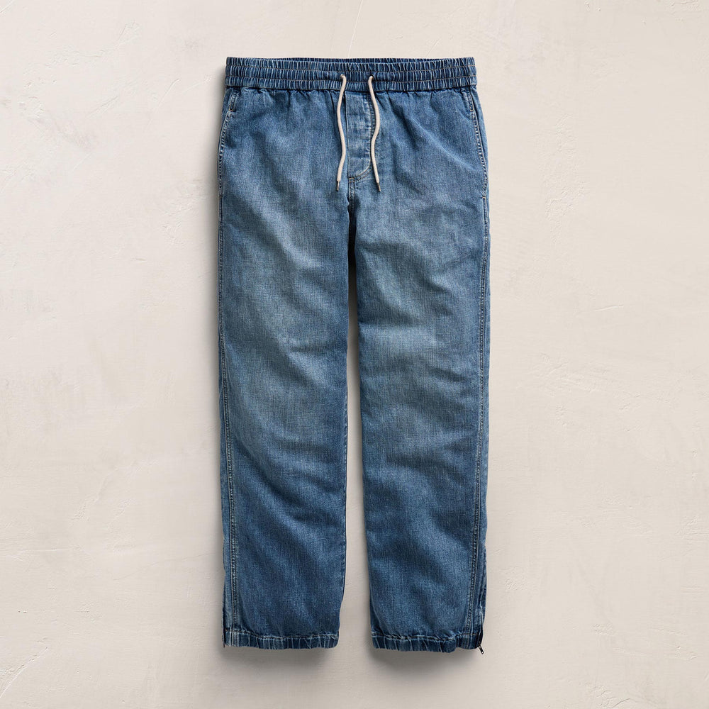 Men'S Denim Jogger in Medium Wash | James Perse Los Angeles