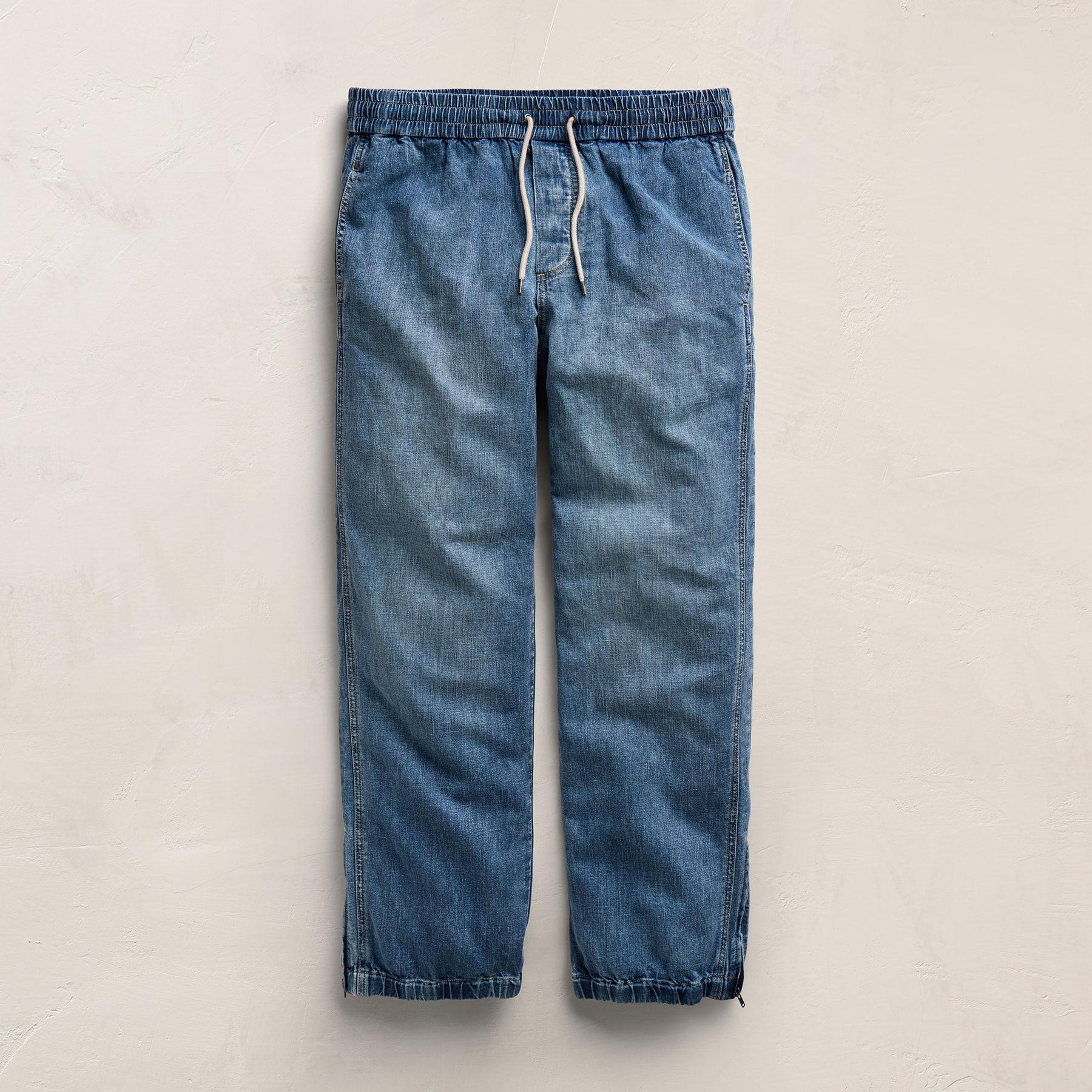 Men'S Denim Jogger in Medium Wash | James Perse Los Angeles