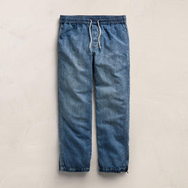 Men'S Denim Jogger in Medium Wash | James Perse Los Angeles