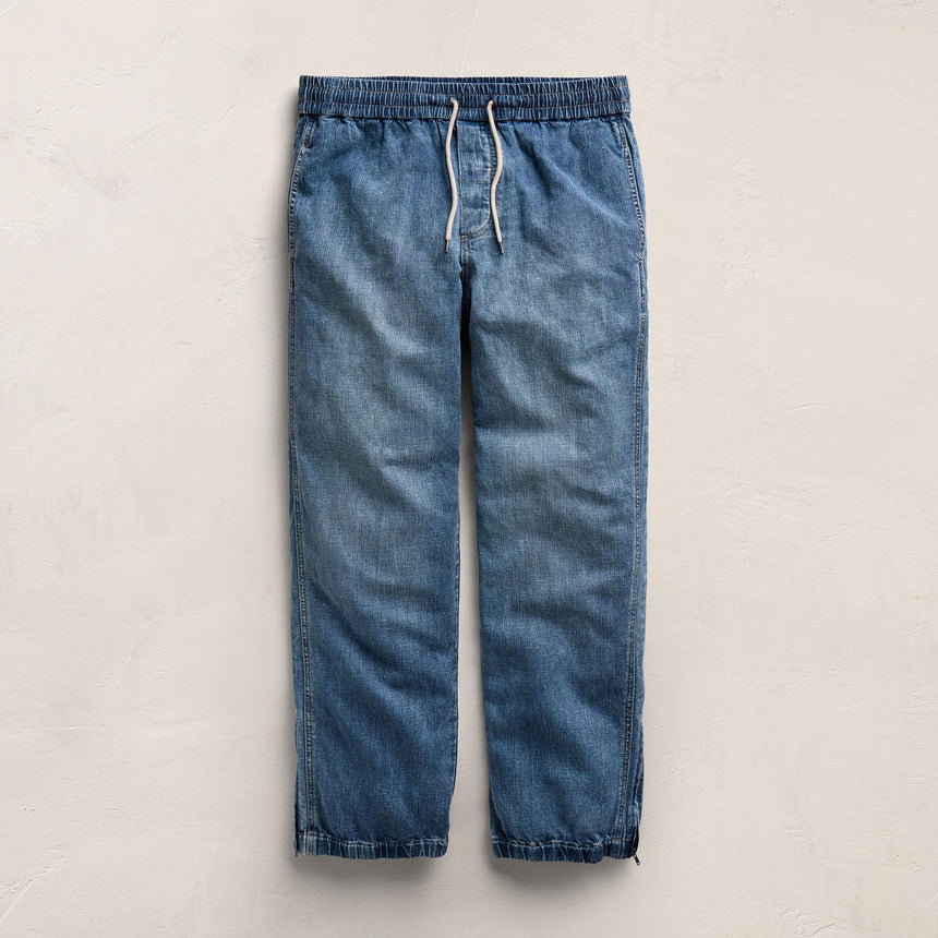 Men'S Denim Jogger in Medium Wash | James Perse Los Angeles