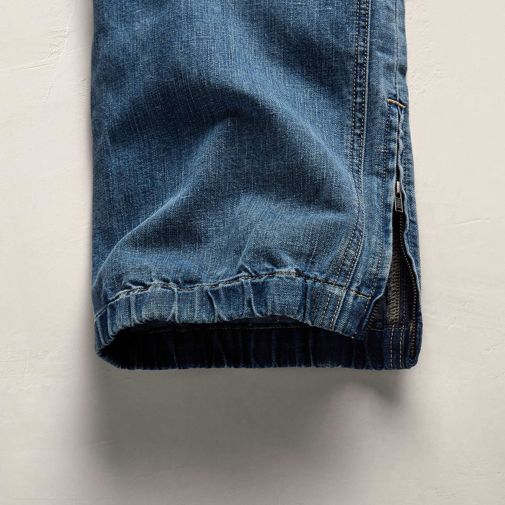 Men'S Denim Jogger in Medium Wash | James Perse Los Angeles