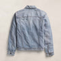 Linen Denim Trucker Jacket in Light Wash | James Perse Los Angeles