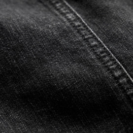 Linen Denim Drawstring Short in Black Wash | James Perse Los Angeles