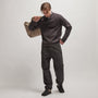 Sherpa Lined Scuba Half Zip in Magma | James Perse Los Angeles