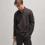 Sherpa Lined Scuba Half Zip in Magma | James Perse Los Angeles