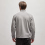 Sherpa Lined Scuba Half Zip in Silver Grey | James Perse Los Angeles