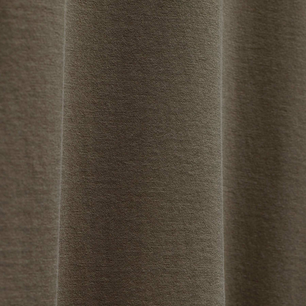 Lotus Jersey Double Ply Crew - Army Green